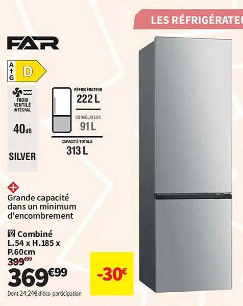 Grande capacité dans un minimum d'encombrement