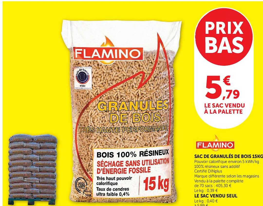 GRANULÉS DE BOIS