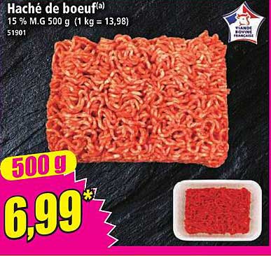 Haché de boeuf(a)