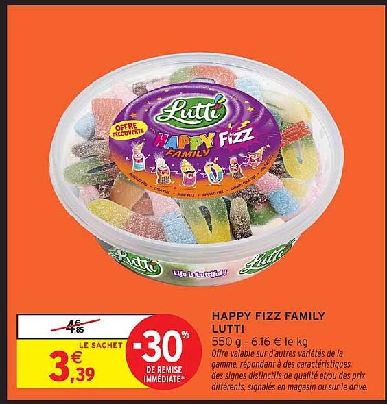 HAPPY FIZZ FAMILY LUTTI