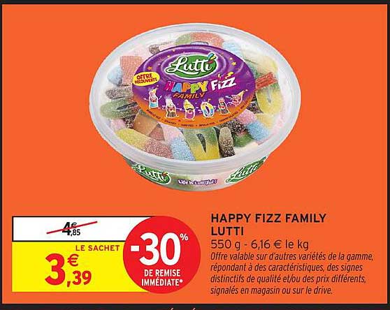 HAPPY FIZZ FAMILY LUTTI