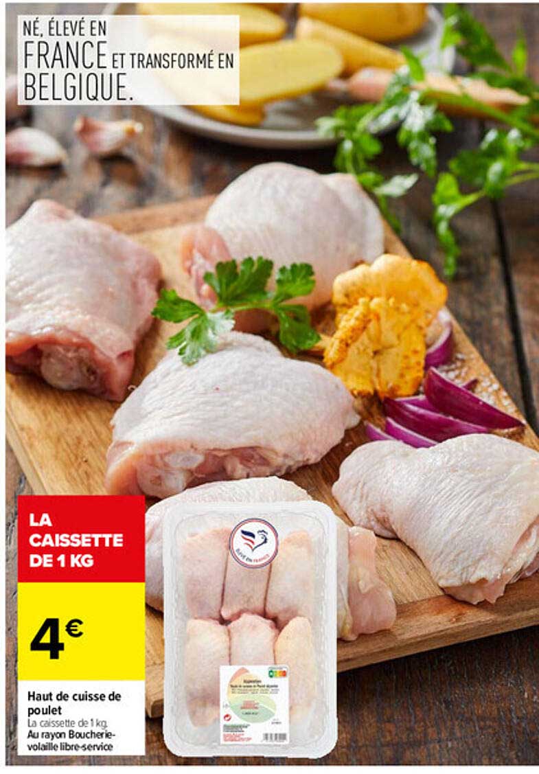 Haut de cuisse de poulet