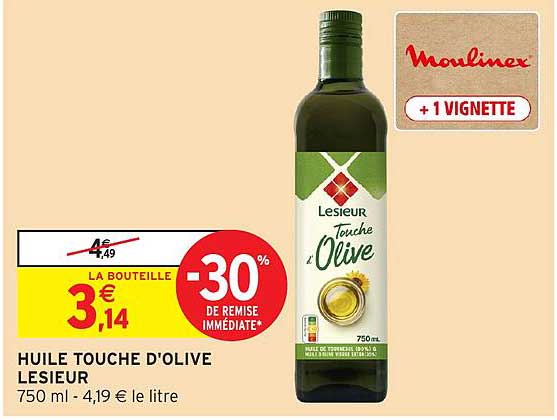 HUILE TOUCHE D'OLIVE LESIEUR