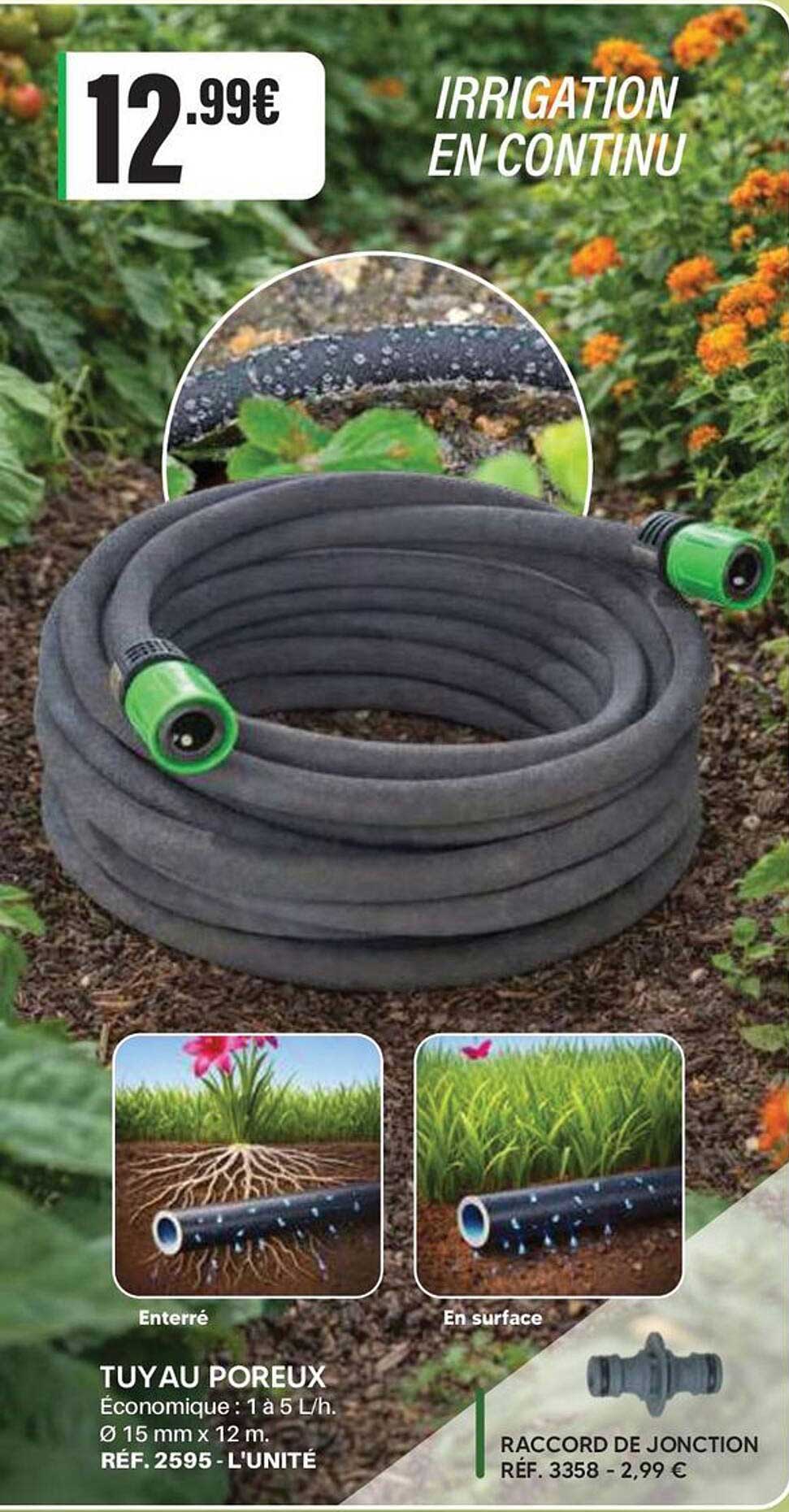 IRRIGATION EN CONTINU
