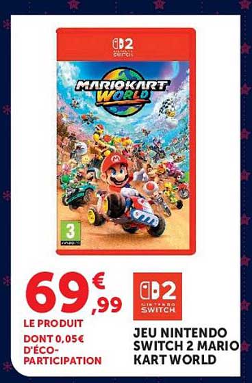 JEU NINTENDO SWITCH 2 MARIO KART WORLD