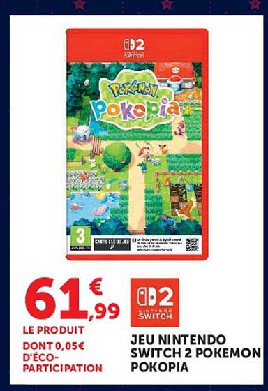 JEU NINTENDO SWITCH POKEMON POKOPIA