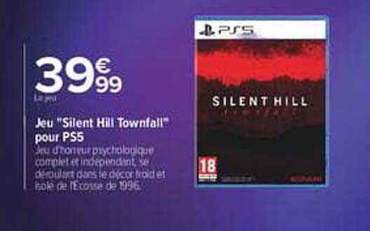 Jeu "Silent Hill Townfall" pour PS5