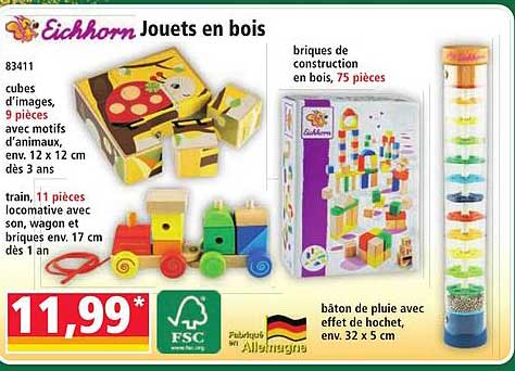 Jouets en bois