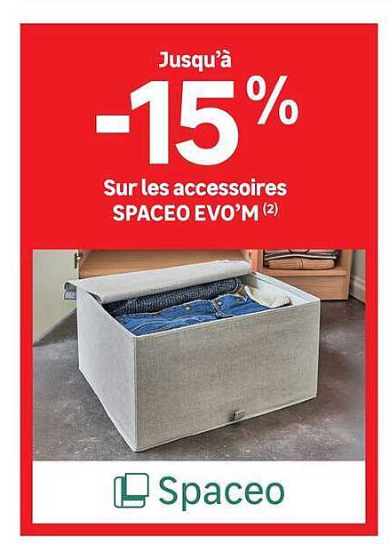 Jusqu’à -15% sur les accessoires SPACEO EVO’M (2)
