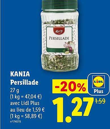 KANIA Persillade 27 g