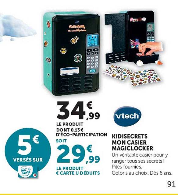 KIDISECRETS MON CASIER MAGICLOCKER