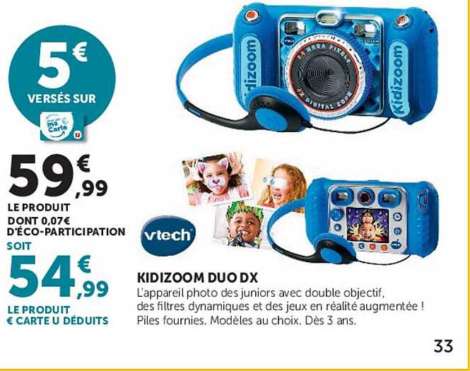 KIDIZOOM DUO DX
