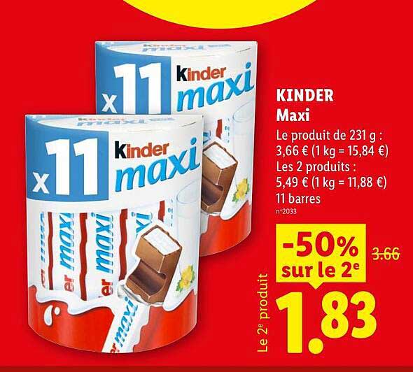KINDER Maxi