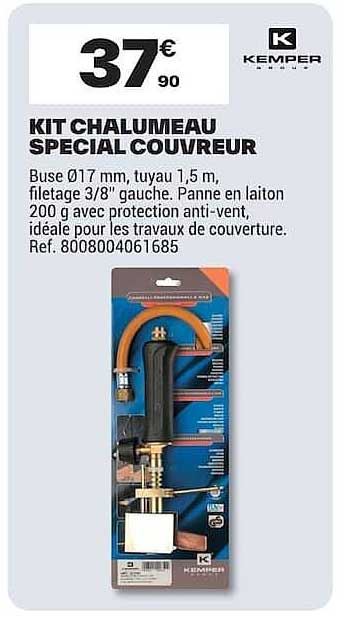 KIT CHALUMEAU SPECIAL COUVREUR