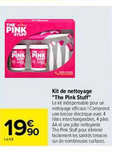 Kit de nettoyage "The Pink Stuff"