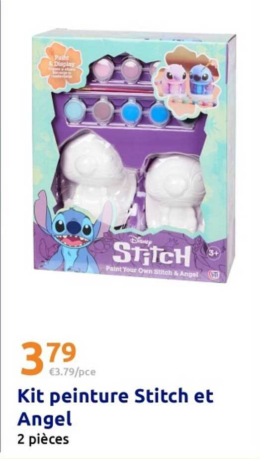 Kit peinture Stitch et Angel
