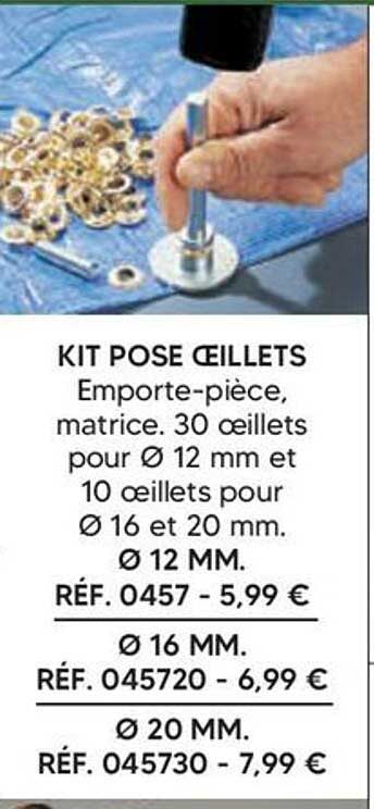 KIT POSE ŒILLETS