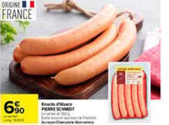 Knacks d'Alsace PIERRE SCHMIDT