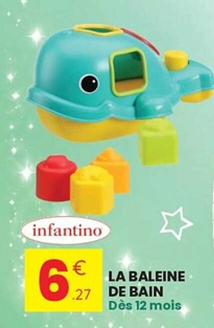 LA BALEINE DE BAIN Dès 12 mois