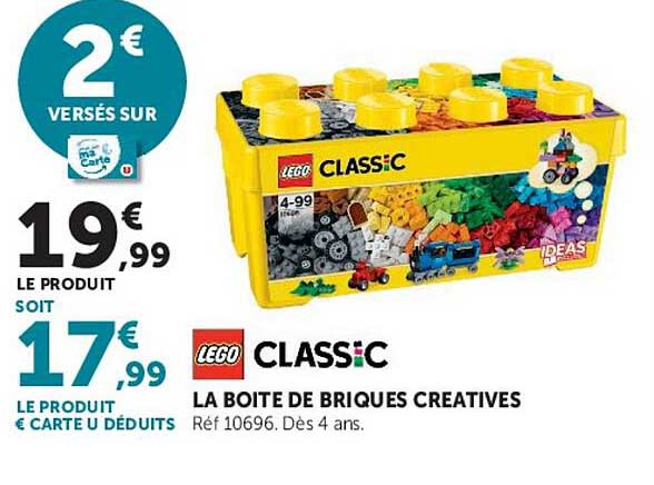 LA BOITE DE BRIQUES CRÉATIVES