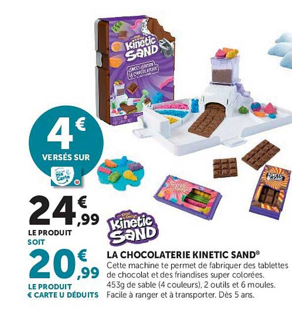 LA CHOCOLATERIE KINETIC SAND®