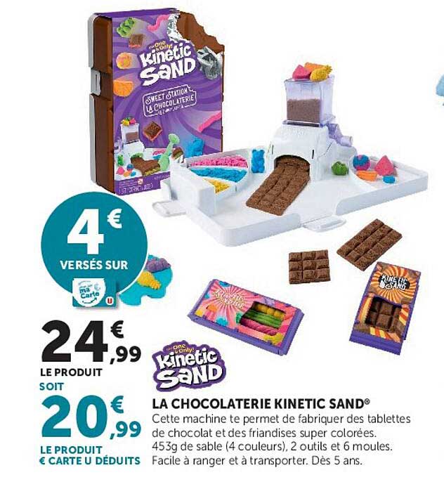 LA CHOCOLATERIE KINETIC SAND®