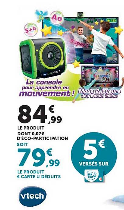 La console pour apprendre en mouvement !
