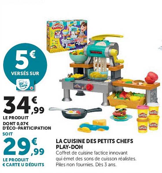 LA CUISINE DES PETITS CHEFS PLAY-DOH