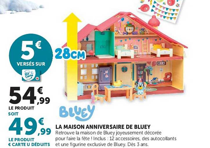 LA MAISON ANNIVERSAIRE DE BLUEY