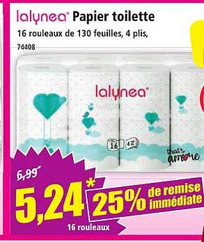 lalynea Papier toilette
