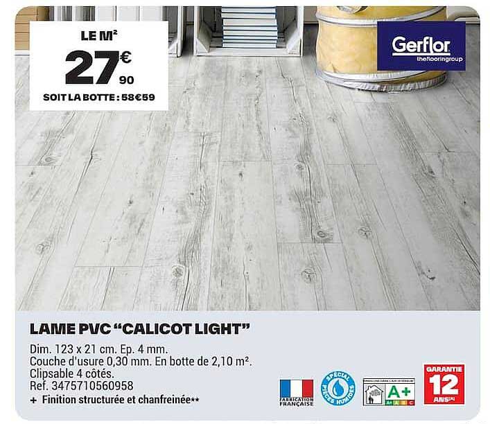 LAME PVC “CALICOT LIGHT”