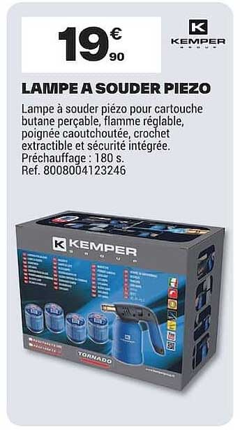 LAMPE A SOUDER PIEZO