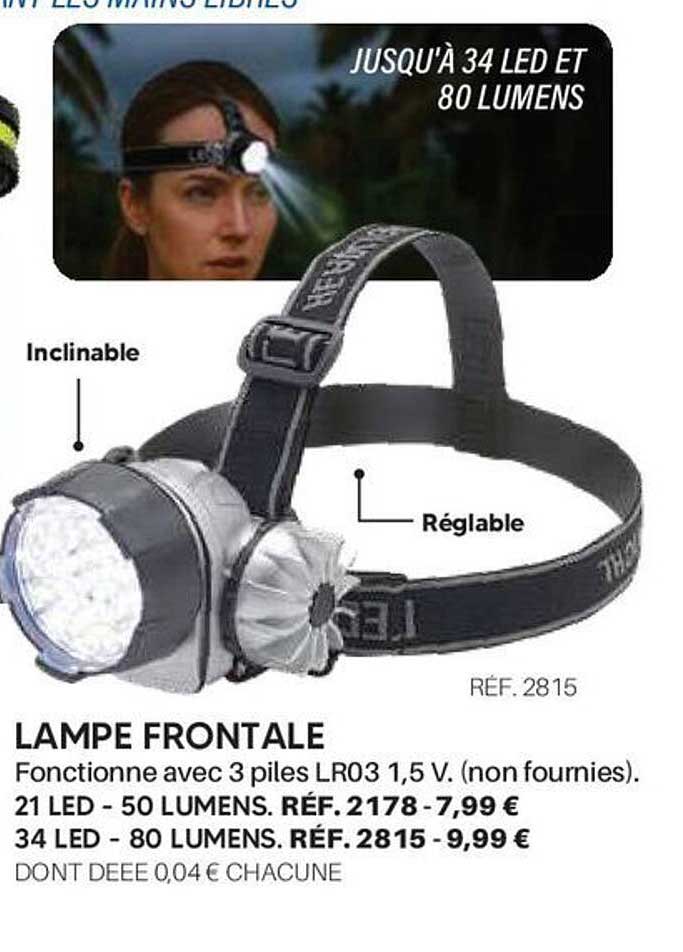 LAMPE FRONTALE