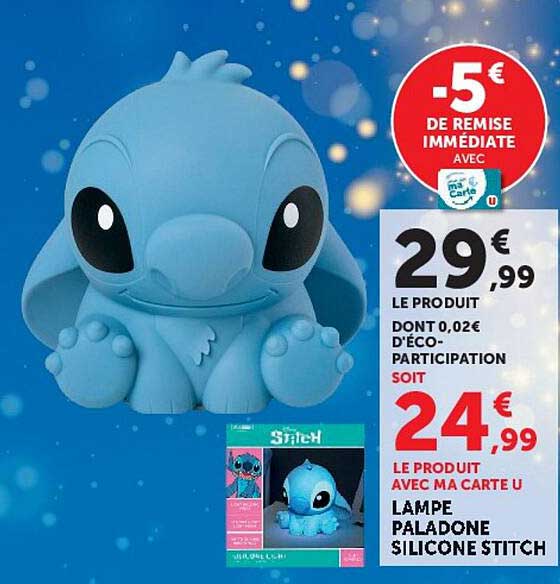 LAMPE PALADONE SILICONE STITCH