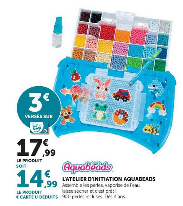 L'ATELIER D'INITIATION AQUABEADS