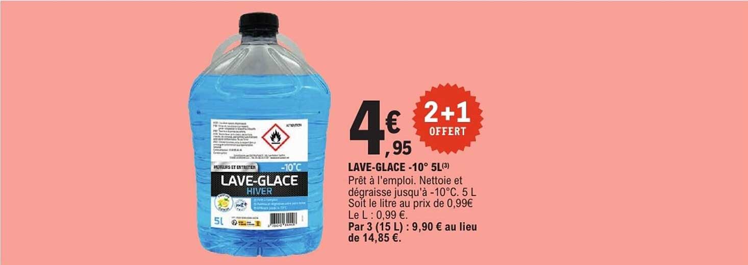LAVE-GLACE -10° 5L