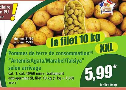 le filet 10 kg XXL