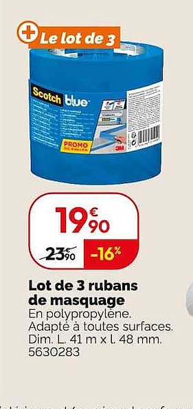 Le lot de 3