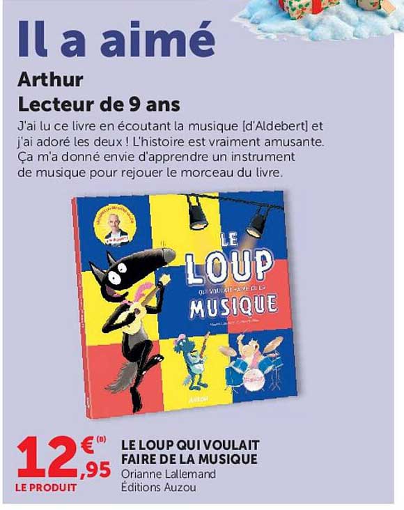 LE LOUP QUI VOULAIT FAIRE DE LA MUSIQUE