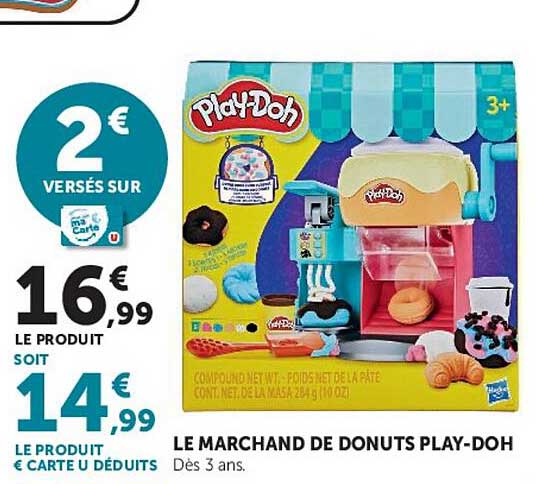 LE MARCHAND DE DONUTS PLAY-DOH