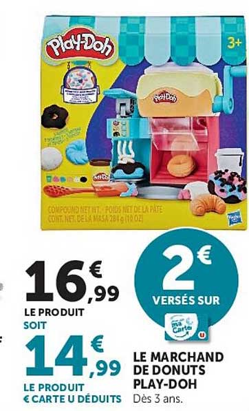 LE MARCHAND DE DONUTS PLAY-DOH