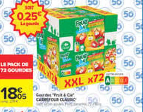 LE PACK DE 72 BOURDESS