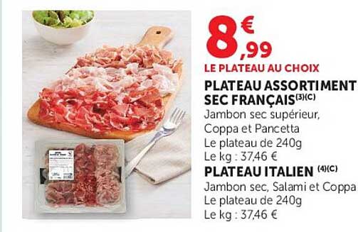 LE PLATEAU AU CHOIX PLATEAU ASSORTIMENT SEC FRANÇAIS(3)(C)