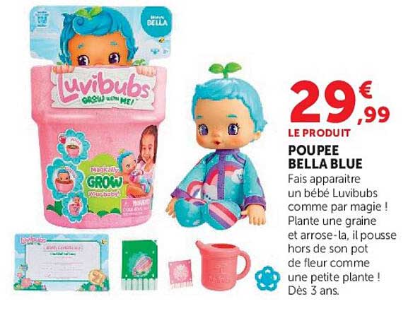 LE PRODUIT POUPEE BELLA BLUE