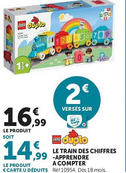 LE TRAIN DES CHIFFRES - APPRENDRE À COMPTER
