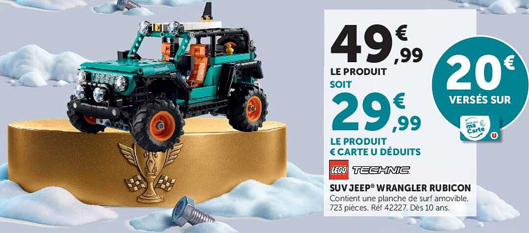 LEGO Technic SUV Jeep® Wrangler Rubicon