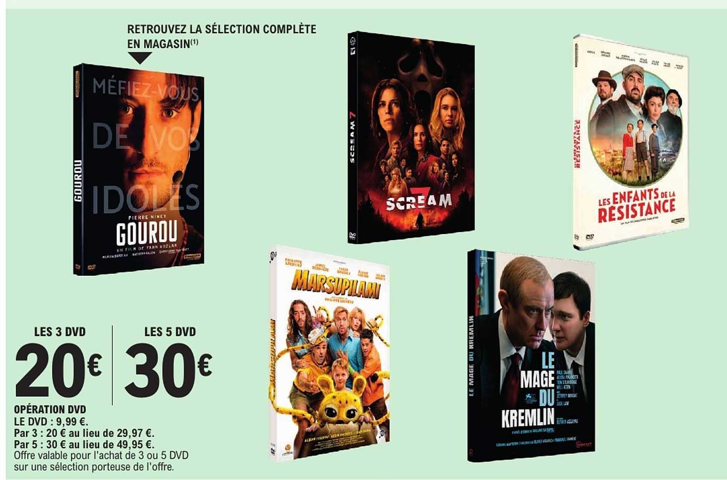 LES 3 DVD