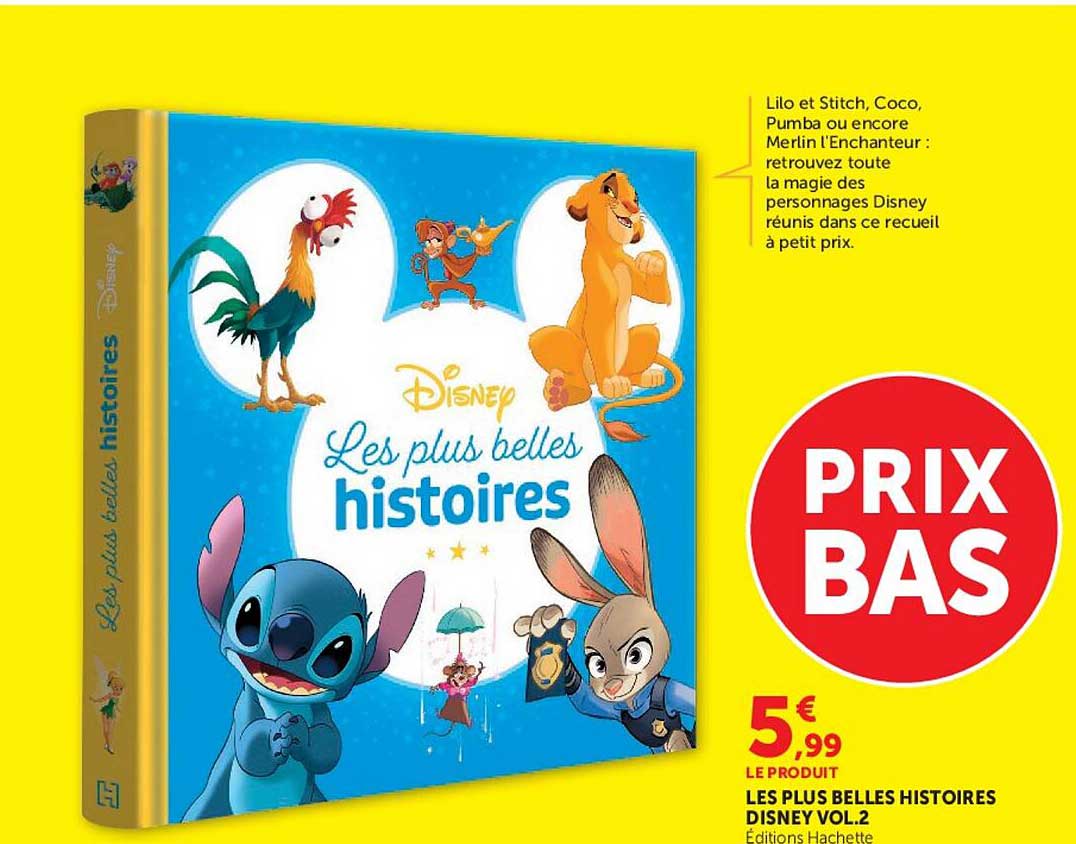 Les plus belles histoires Disney VOL.2