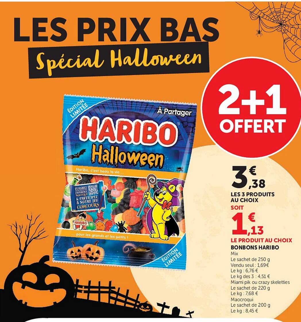 LES PRIX BAS Spécial Halloween