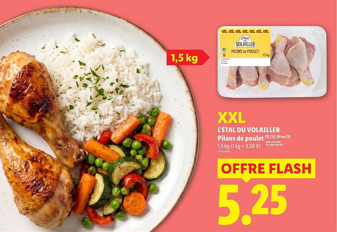 L'ETAL DU VOLAILLER Pilons de poulet